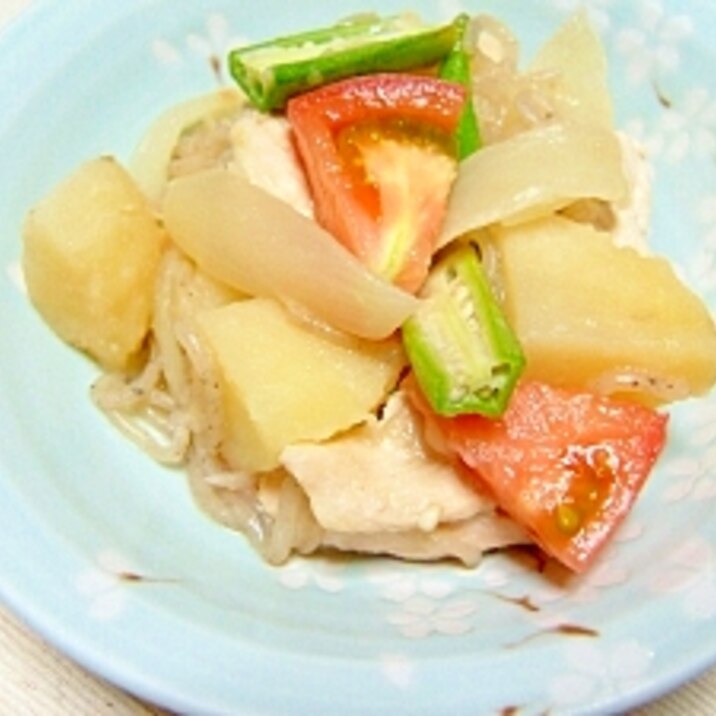 夏向きサッパリ!鶏肉じゃが